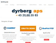 Tablet Screenshot of dyrberg.dk